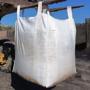 Súper <span class=keywords><strong>Saco</strong></span> FIBC de 500kg-2000kg, de Segunda Mano, PP Transpirable, Jumbo Bag Baohua BH10 para Productos Químicos, Talco, Dolomita, Carga a Granel - Product Image 1