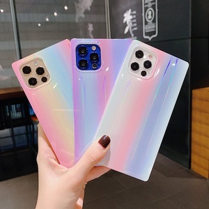 <span class=keywords><strong>Funda</strong></span> para teléfono móvil <span class=keywords><strong>xiaomi</strong></span> <span class=keywords><strong>redmi</strong></span> <span class=keywords><strong>note</strong></span> 8 pro <span class=keywords><strong>note</strong></span> 7 <span class=keywords><strong>10s</strong></span>, carcasa cuadrada de lujo con gradiente láser púrpura - Product Image 1
