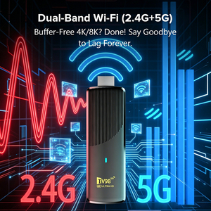 ราคาโรงงาน ทีวี98 ATV X10 Fire TV Stick 4K*2K Rockchip RK3518 Quad Core 5GHz WIFI BT5.0 รีโมทคอนโทรลแบบสั่งงานด้วยเสียง ระบบ Android 14.0 - Product Image 4