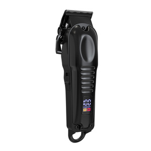 Cortadora de Pelo Eléctrica Profesional con Pantalla LCD, Recargable por USB, Cuchillas de Acero Inoxidable, Uso Doméstico, en Inglés, para Hombres - Product Image 3