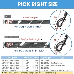 Bán Buôn Nhiều Màu Phản Quang Con Chó Dây Xích Giá Rẻ Set Pet Nguồn Cung Cấp Gấp Bát Con Chó Poop Túi Làm Polyester Nylon Có Động Vật - Product Image 5