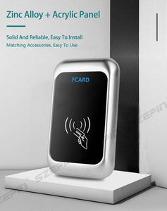 Control DE ACCESO DE METAL Pequeño <span class=keywords><strong>RFID</strong></span> IC Lector de tarjetas inteligentes sin contacto Control DE ACCESO Lector de tarjetas <span class=keywords><strong>RFID</strong></span> - Product Image 3