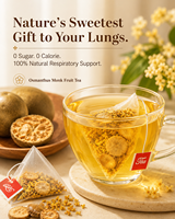 Édulcorant Naturel aux Fleurs d'Osmanthus Dorées et Fruit du Moine, Compatible Keto, Sans Sucre, Thé Herbal pour la Gestion du Poids, Sachet en Vrac