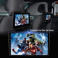 Auto-Kopfstützenmonitor TV Touchscreen 32GB Android 13 WiFi DSP GPS Dashboard OLED Rücksitz Netflix/Youtube Player CarPlay 4G