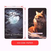 Venta al por Mayor de Mazos de Cartas de Oráculo Personalizados de 55 Cartas, Cartas de Tarot de Guía Espiritual, Cartas de Adivinación Mística, Impresión a Todo Color en Papel