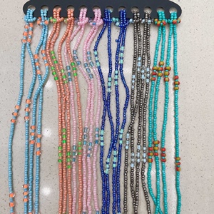 Vente en gros de <span class=keywords><strong>lunettes</strong></span> de lecture, couleur unie, perles, chaîne de <span class=keywords><strong>lunettes</strong></span>, accessoires, <span class=keywords><strong>cordon</strong></span> de <span class=keywords><strong>lunettes</strong></span> de soleil - Product Image 3