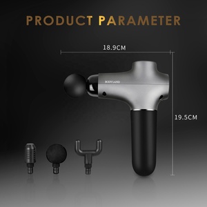 Mini Pistola de Masaje Fascial BODYLAND, Masaje de Percusión, 8 mm, 40 W, 3 Horas de Carga, Cable USB, 5-6 Horas de Uso, Impulso Eléctrico - Product Image 2