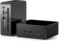 Mini PC untuk Penggunaan Bisnis AMD Ryzen 5 7430U (6C/12T Maks 4.3GHz Mengungguli 5500U) Grafis Terintegrasi Tanpa RAM/SSD/OS Penyimpanan DIY