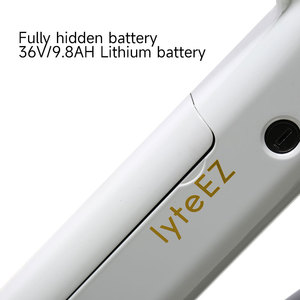 Bicicleta Eléctrica Ligera de Largo Alcance con Batería de Litio de 9.8AH y Transmisión por Correa, con Portaequipajes Trasero, Lyte EZ Urban Tou, Precio de Fábrica - Product Image 2
