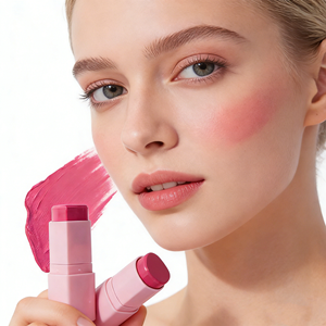 Ingrosso 8 colori naturali opachi ad alto pigmento <span class=keywords><strong>crema</strong></span> Blush stick a lunga durata fard guancia trucco cosmetico per il <span class=keywords><strong>viso</strong></span> - Product Image 1