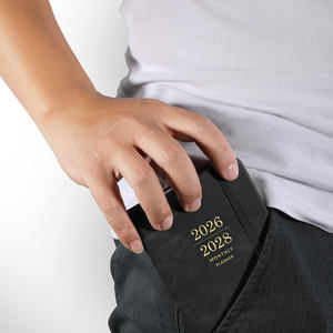 Agenda 2026 en Inglés, Tapa de Cuero A5, Encuadernación en Espiral, Planificador Diario Impreso, Cuaderno Personalizable con Logotipo, Ecológico - Product Image 5