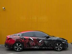 1.52*17 mètres Offre Spéciale personnalisé Anime Design motif vinyle Wrap rouleau venin voiture décoration <span class=keywords><strong>Film</strong></span> auto-adhésif changement de couleur <span class=keywords><strong>Film</strong></span> - Product Image 4