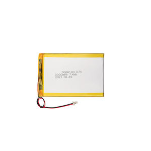 OEM/ODM Fabrika Sıcak Satış 306090 3060100 3.7V 2000mAh Büyük Kapasiteli Lityum Pil Lipo LED Işık için - Product Image 4