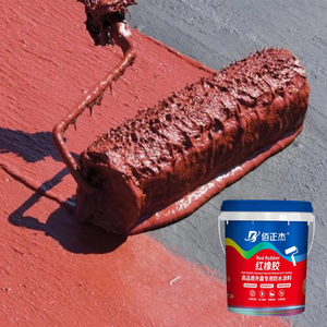 Membrana líquida de goma roja, pintura impermeable, cuarto de ducha, Material de revestimiento <span class=keywords><strong>para</strong></span> techos de sótano, impermeabilización Premium - Product Image 1