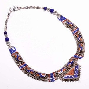 Collar de Moda con Dijes Tibetanos Hermosos al por Mayor, Joyería Vintage, Joyería de Moda - Product Image 4