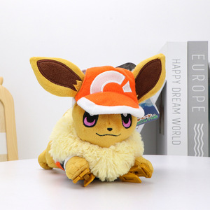 Tomy <span class=keywords><strong>Tomica</strong></span> para juguete de peluche Let's Go Eevee Sea Animal Climbing Shoulder Edredón con relleno de algodón PP - Product Image 1