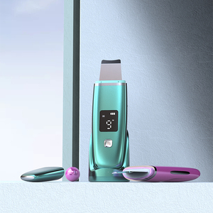 EMS ion Facial Scrubber mụn đầu đen spatual Skin Remove Cleaner lột massager mặt lỗ chân lông làm sạch sâu loại bỏ lớp biểu bì chà - Product Image 4