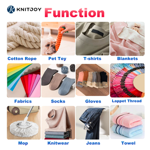 Fil teint OE 32S 100% coton, résistant au boulochage et à la perte de poils, faible MOQ, écologique, anti-boulochage pour le tricot, les draps et les housses de couette - Product Image 4