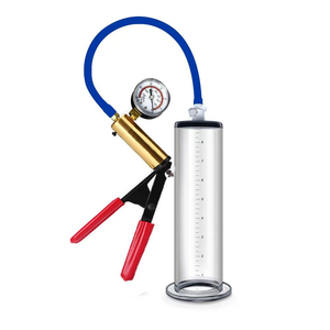 Pompe <span class=keywords><strong>à</strong></span> vide manuelle haut de gamme pour agrandissement du pénis, avec <span class=keywords><strong>pince</strong></span> avancée et jauge de pression, disponible en 4 tailles, grande taille - Product Image 3