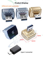 Adaptateur sans fil CarPlay Android Auto personnalisé OEM ODM, convertit le filaire en sans fil, clé USB, accessoires de voiture, du fabricant
