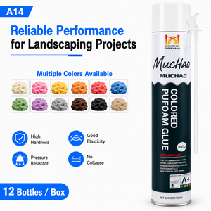 กาวโฟม PU สี MUCAO A14 750 มล. หลายสี สำหรับตกแต่งตู้ปลา จัดสวนในตู้ปลา ใช้สำหรับทำฉาก DIY - Product Image 3