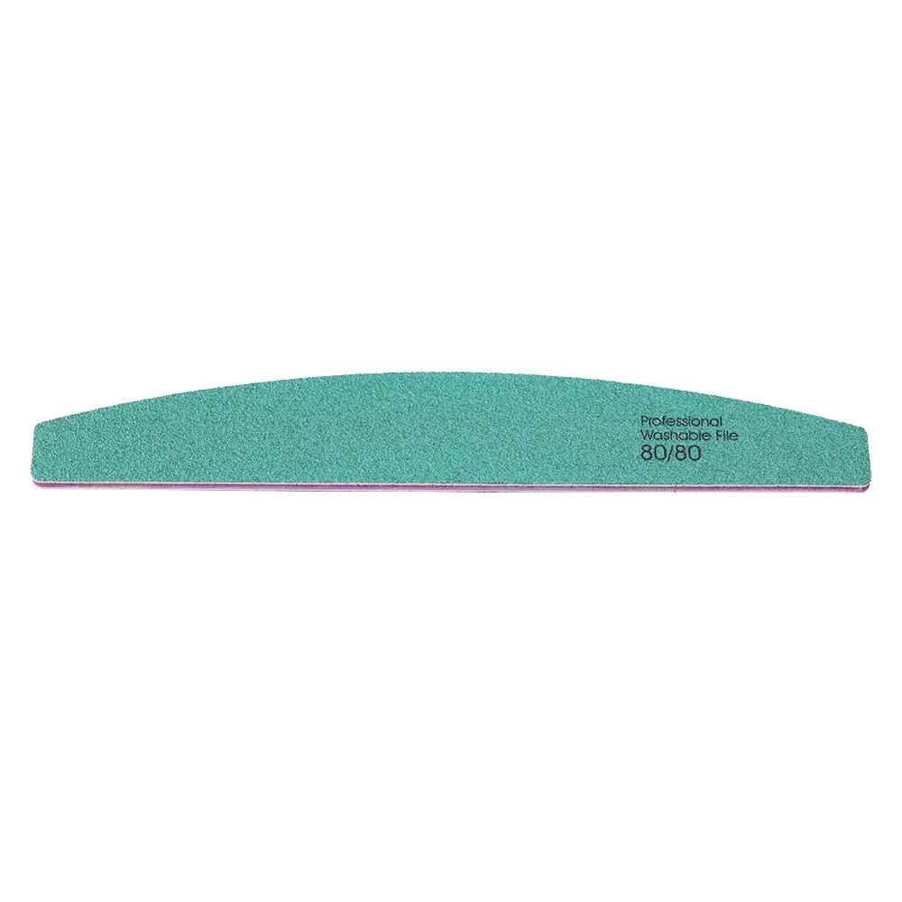 Wholesale Factory Low Price Washable Nail File Kit Custom Logo Private Label Pink Green White Zebra Mini Nail File And Buffer