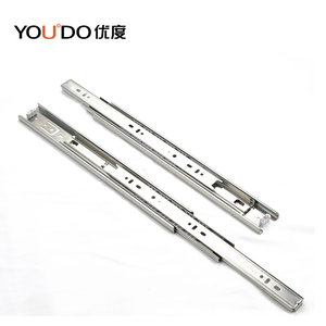 YOUDO 45mm Steel Ball Bearing <strong>Slide</strong> Drawer Kitchen Cabinet Rebound Extension Sliding Gate <strong>Rail</strong> Soft Close Push Open Drawer <strong>Slide</strong> - Product Image 5