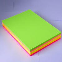 Papier couleur en gros pour gravure laser, carton Bristol de haute qualité, format A5 A4 A3, papier couleur pour impression