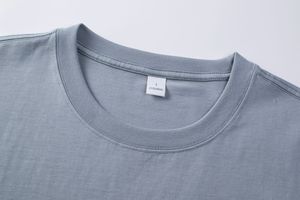 T-shirt Homme en Coton 220 g/m² de Qualité Supérieure, Impression Personnalisée, Logo Graphique, Épaules Tombantes, Grammage Lourd, Streetwear Oversize - Product Image 5