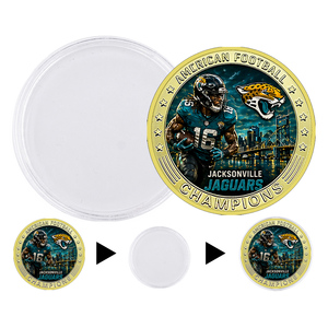 32-delige American Football Champions vergulde muntenset NFL team stijl verzamelmedaille sport souvenir cadeau voor fans - Product Image 6