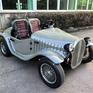 Guiye Mini Coche Clásico Vintage de Calle con 2 Asientos de Cuero, Aire Acondicionado, Motor de 1.8 kW y Batería de Litio para Turismo - Product Image 1