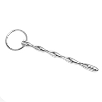 Sexbay Sonde et Dilatateur Urétral en Acier Inoxydable, Plug Métallique Étanche, Jouet Adulte Masculin pour Massage Intime