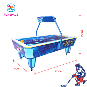 Table de Air Hockey Professionnelle à Monnayeur pour Arcades, Parc d'Attractions et Aires de Jeux Intérieures - Product Image 2