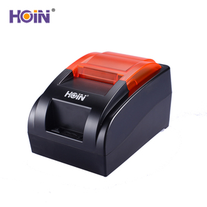 Small Receipt Printer Ticket Bill Thermal Printer Hoin 58mm Black and White POS-H58 Free Software 384 Dots/line Stock - Product Image 3