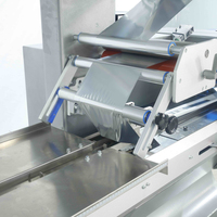 Machine d'emballage de crème glacée horizontale à grande vitesse-Emballeur combiné automatique à joint arrière pour barres de crème glacée, collations glacées