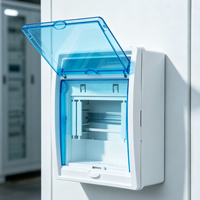 Boîtier de distribution extérieur étanche IP55 AC 220V avec 4 prises 100A certifié ROHS