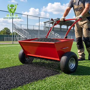 Máquina para Rellenar Césped Artificial, Distribuidor de Material de Hormigón, Gránulos de Caucho y Arena para Obras de Construcción - Product Image 1