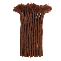Extension de tissage de cheveux péruviens Remy pour Homme Goddess Locs Rasta Locs
