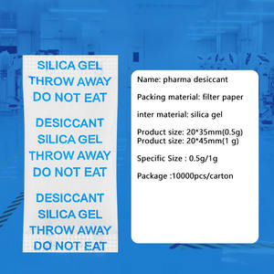 고흡수성 0.5g 0.7g 1g 의료용 백색 실리카겔 생물학적 시약 테스트 키트 용 - Product Image 6