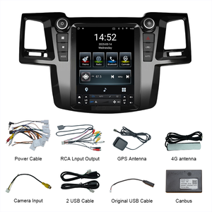 Màn hình 9.7'' <span class=keywords><strong>Toyota</strong></span> Fortuner 2007-2015, Android Auto/CarPlay không dây, Stereo/GPS, DVD & Điều khiển hai vùng, Điều khiển trên vô lăng & Camera lùi - Product Image 4