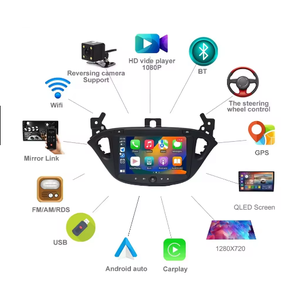<span class=keywords><strong>Autoradio</strong></span> Android 8 pouces pour <span class=keywords><strong>Opel</strong></span> <span class=keywords><strong>Corsa</strong></span> <span class=keywords><strong>E</strong></span> 2014-2019 avec CarPlay Android Auto Lecteur multimédia IPS Navigation BT WiFi - Product Image 2