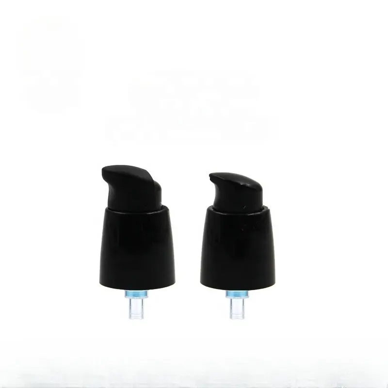 factory supply 20/410 treatment pump 0.25ml pp white or black plastic long mouth cream pump for skin care product bottle