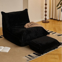 Chaise de lecture modulaire carrée sur mesure fabriquée en Chine, mousse haute densité, compression sous vide, canapé paresseux pour enfants