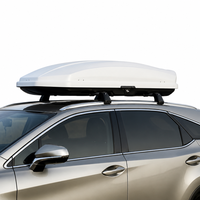 Vente directe d'usine, barre de toit pour voiture, coffre de voiture, ABS, étanche, ouverture double face, design aérodynamique, modèles variés, universel, SUV
