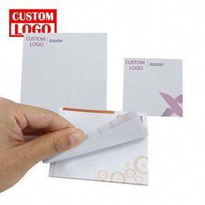 Bloc de Notas Adhesivas 3x3 Personalizado, Bloc de Notas con Logotipo Personalizado, Notas Adhesivas con Recordatorio - Product Image 1