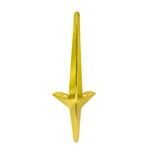 Pinlong Heavy-Duty Gold Metal Sofa Legs 45cm Overall Length Support Leg Bracket <strong>for</strong> Dining Hospital Chair Cabinet <strong>Table</strong> <strong>Feet</strong> - Product Image 4