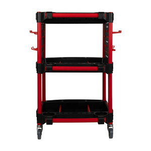 Carro de herramientas de belleza para coche, película de lavado de coche, carro de limpieza plano móvil de plástico multifuncional grueso de tres capas - Product Image 6