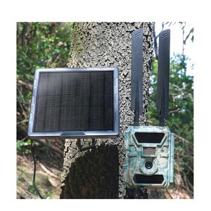 Zonnepaneel Acculader Voor Trail Hunting Game Camera 12V 9V 6V 5W Ingebouwde 10000Mah Batterij Usb Dc5521 Stekker Waterdicht - Product Image 1