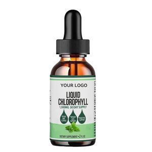 Healthglow หยดคลอโรฟิลเหลวกับกลีเซอรีนผักสำหรับการผลิตจำนวนมากสูตรการดูดซึมสูงสำหรับผู้ผลิต OEM - Product Image 1