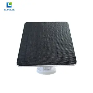 6W Solar Panel for Security Camera, Compatible with Ring Spotlight Cam Plus Battery/EZVIZ Battery Cam Series, IP65, 4 Meters Ca